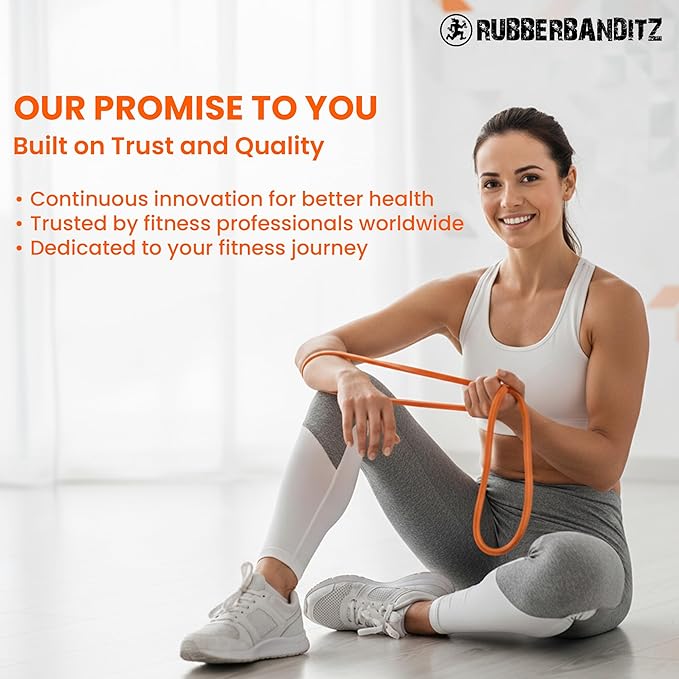 Rubberbanditz Combo Pull Up Assist Bands | Heavy Duty Resistance Exercise Bands for Powerlifting, Mobility, and Stretching | Resistance Bands for Working Out