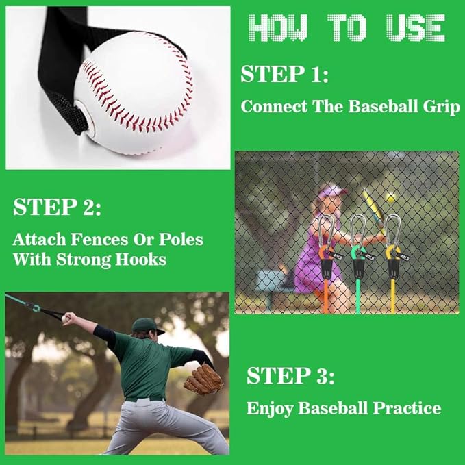 Baseball Resistance Bands for Pitchers – Pro-Grade Arm Strength & Pitching Bands
