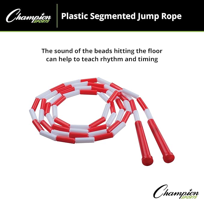 Champion Sports Plastic Segmented Jump Rope