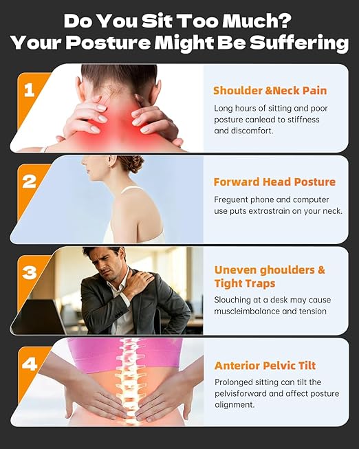 Posture Corrector for Women & Men, Upgraded Dynamic Traction Correction System – Helps Reduce Upper & Lower Back Pain, Suitable for Scoliosis, Hunchback & Thoracic Spine Issues, Relieves Muscle Tension & Fatigue Caused by Poor Posture, Keeping You More...