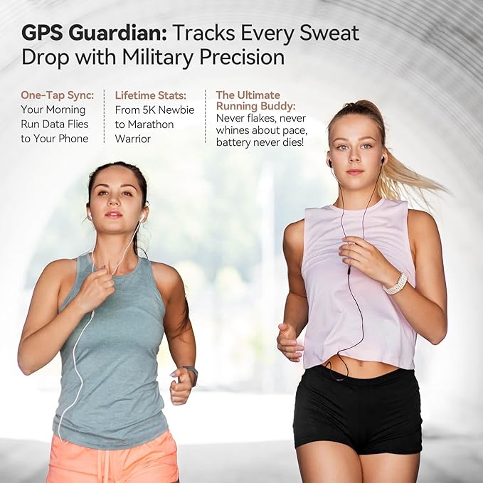 EnergyPort Smart Bracelet with Blood Oxygen/Blood Pressure Monitor, 60-Day Battery Health Fitness Tracker with 2 Bands,Lifetime Membership,Activity Tracking Heart Rate Sleep Monitor for Android iOS