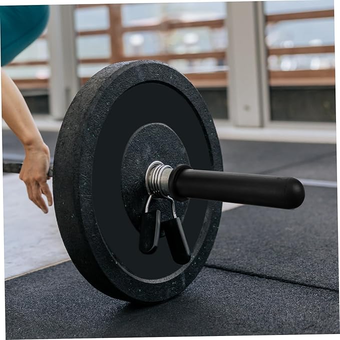 KICHOUSE Barbell Plate Barbell Rod Handle Sleeve Accessories Dumbbell Handle Grip Slip Grip Wear-resistant