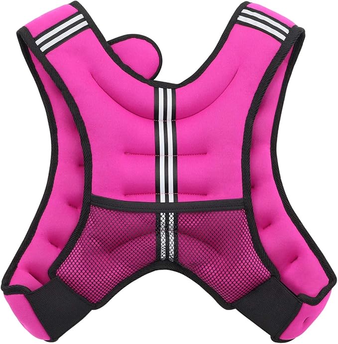 VIVITORY Weighted Vest Workout Equipment, 11lbs/18lbs Body Weight Vest for Men, Women, Strength Training, Running, Fitness, Muscle Building, Weight Loss, Weight lifting