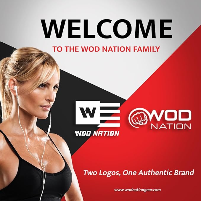 WOD Nation Aluminum Handle High Speed Adjustable Jump Rope for Women and Men - Perfect Skipping Rope for Boxing, Fitness, Workout