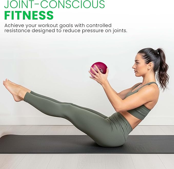 Bean Products Soft Weighted Balls for Exercise - Soft and Safe Workout Balls for Yoga, Rehab, Pilates and Fitness - Latex Free, Easy to Grip, Versatile Physical Therapy Exercise Ball