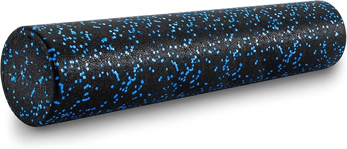 ProsourceFit High Density Foam Rollers Long, Firm Full Body Athletic Massage Tool for Back Stretching, Yoga, Pilates, Post Workout Muscle Recuperation