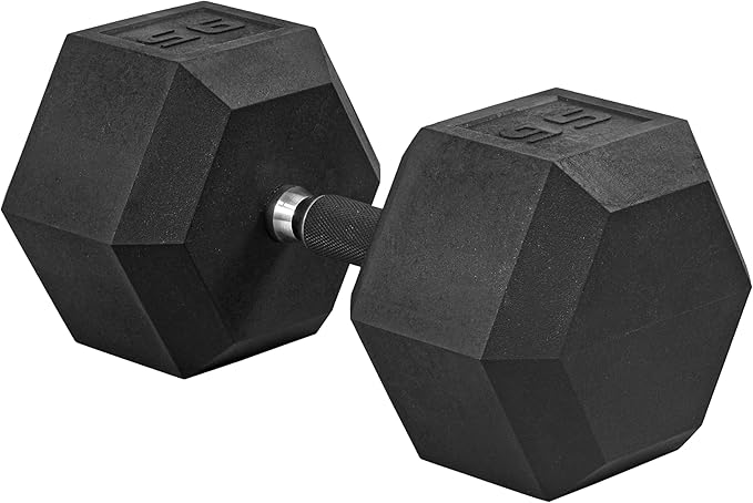 CAP Barbell Coated Hex Dumbbell Weight - Single | 10-120 lbs | Multiple Options