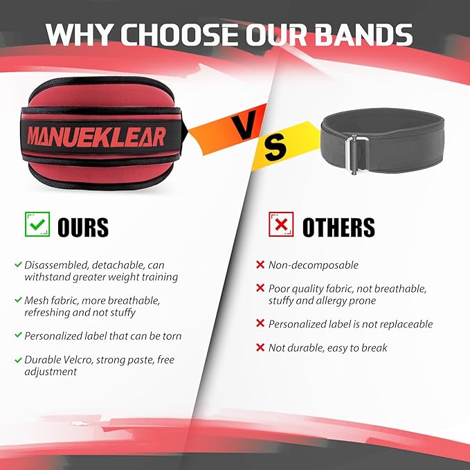 Weight Lifting Belt, Lifting Belts for Women Men,MANUEKLEAR Weightlifting Belt Quick Locking Back Support for Bodybuilding, Fitness, Powerlifting, Cross Training, Squats, Workout, Exercise