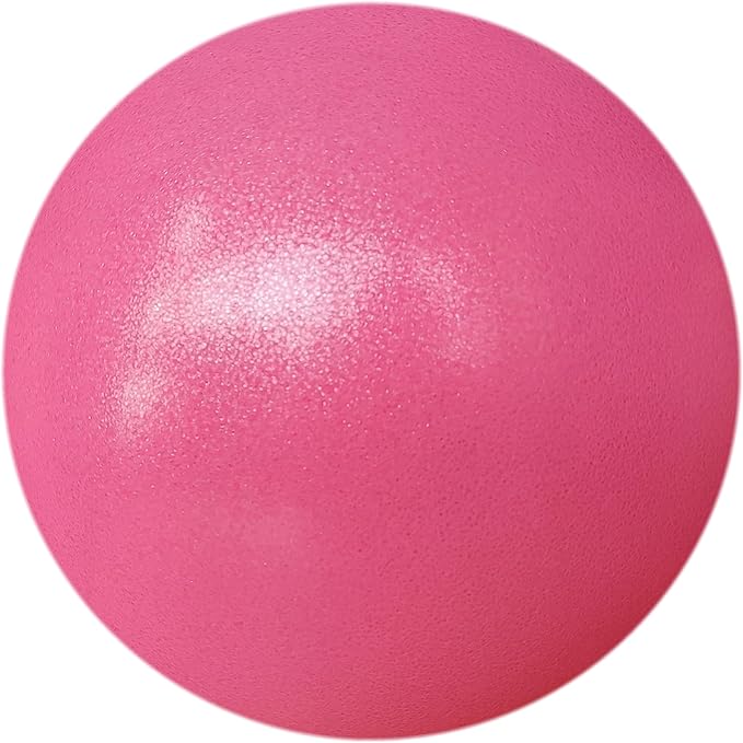 AppleRound Exercise Ball with Pump, 9-Inch Small for Pilates, Yoga, Core Stability - Choose: [Pack of 1 Ball + 1 Pump] or [Pack of 2 Balls + 1 Pump]