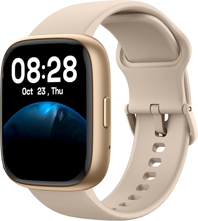 Smart Watch (Answer/Make Call) for iPhone&Android, 1.83" Smartwatches with Sleep Monitor Heart Rate Activity Tracking, IP68 Waterproof, Fitness Tracker 100+Sport, Reloj Inteligente 30 Day+Battery Life