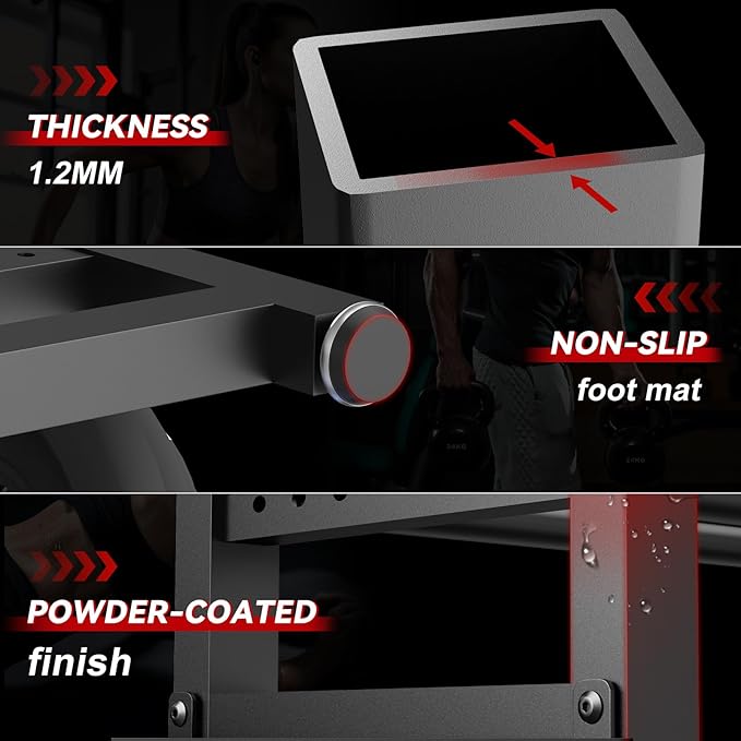 3 Tier Compact Weight Rack for Dumbbells, Adjustable Weight Storage Racks with Side Hooks, Space-Saving Home Gym Rack for Dumbbells Kettlebells & Fitness Accessories, Small Dumbbell Rack 𝐆𝐢𝐟𝐭𝐬 𝐟𝐨𝐫 𝐌𝐨𝐭𝐡𝐞𝐫‘𝐬 𝐃𝐚𝐲