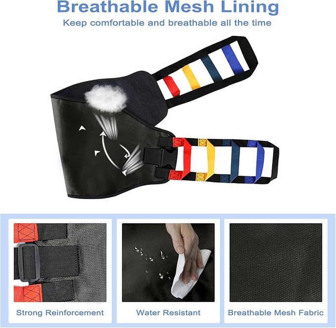 Transfer Sling, Transfer Belt for Elderly, Gait Belts for Seniors, Heavy Duty Patient Lift Belt, Mobility Standing and Lifting Aid for Disabled, Elderly, Injured- Safely Move from Bed and Wheelchair