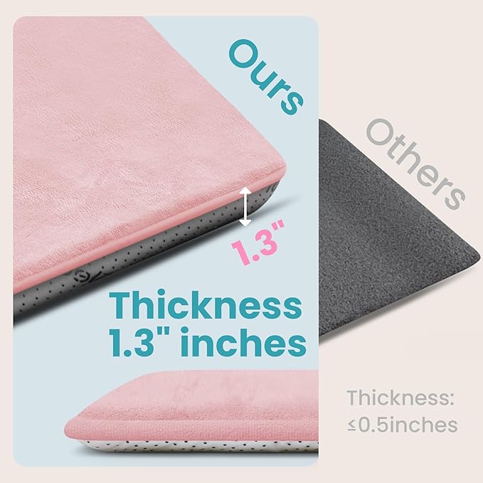 Huloo Sleep Baby Play Mat for Floor,Extra Large 71"×79" Playpen Mat for Toddler,Infant,Kids,1.3" Thick Elasti Foam Non-Slip Nursery Rug,Water Repellent Soft Padded Activity Mats for(Pink)