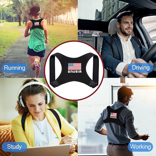 Posture Corrector Upper Back Brace Neck Shoulder Back Support Brace Pain Relief Belt for Women Men Braces Spine Straightener Breathable