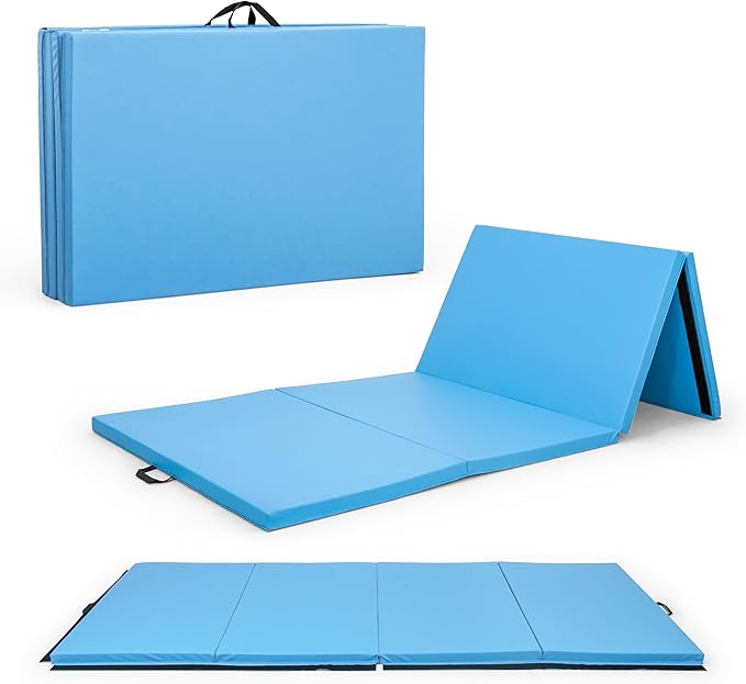 CAP Barbell All Purpose Folding Anti Tear Exercise Training Aerobic Fitness Gym & Gymnastics Balance Mat | Multiple colors