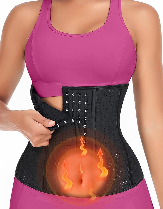 YADIFEN Waist Trainer for Women,Zipper Corset Body Shaper for Tummy Control Neoprene Cincher Sweat Sauna Vest Tank Top