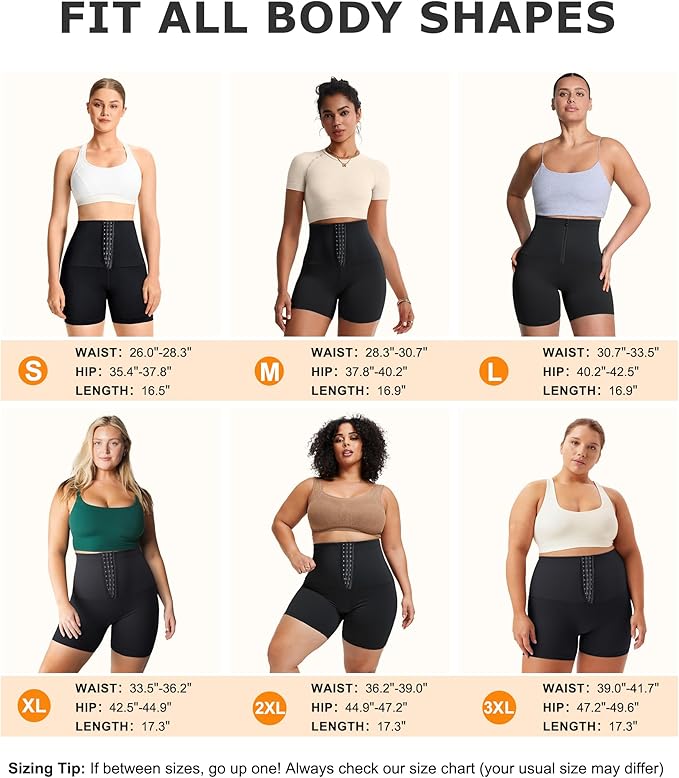 TrainingGirl Compression Sweat Shorts for Women Workout Sauna Suit Gym Sets High Waist Trainer Thigh Fat Slimmer Yoga Pants