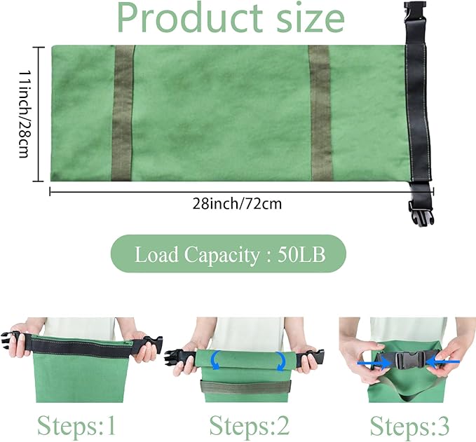 Flood Barrier Sand Bags 10Pcs Thickened Long Canvas Flood Protection Sandbags Reusable With Insert Buckle Handle Sandbags for Emergency Flood Protection Fits Doors Garages Basement Counterweights (10)