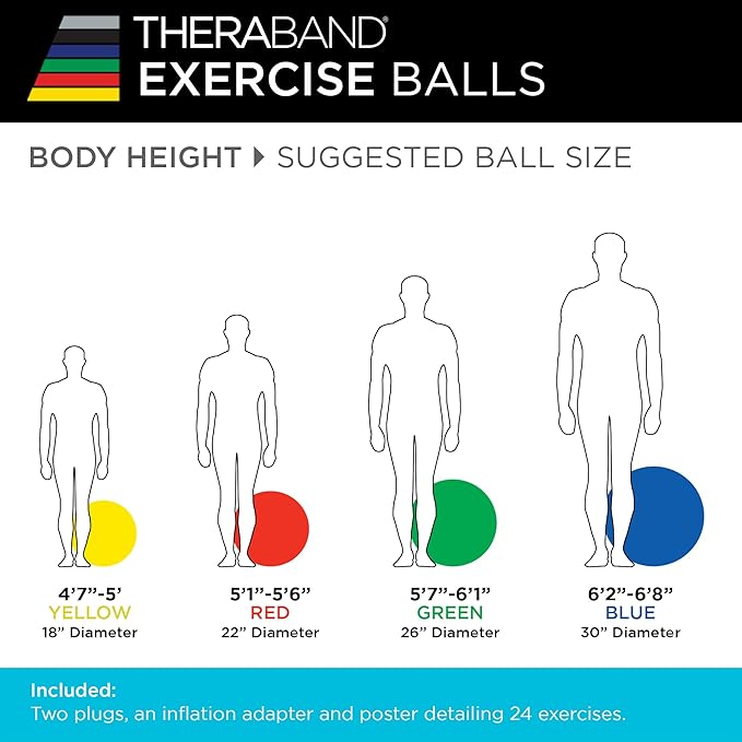 Theraband 23045 Exercise and Stability Ball