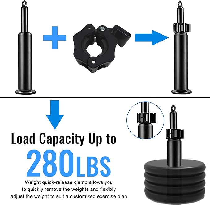 ASIEIT Upgraded Ropeless Battle Rope for Home Gym, Adjustable Weight Battle Ropes for Advanced Fitness Training, Portable Workout Ropes for Athletes, Boxers, Fitness Beginners, Burn Fat
