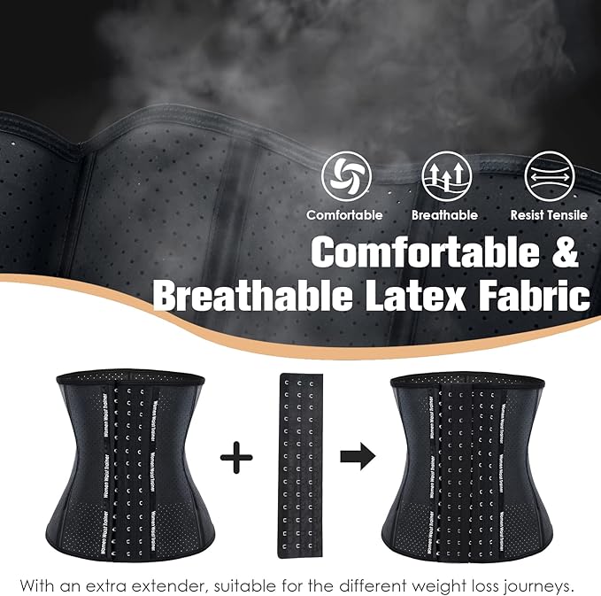 YADIFEN Waist Trainer for Women,Zipper Corset Body Shaper for Tummy Control Neoprene Cincher Sweat Sauna Vest Tank Top