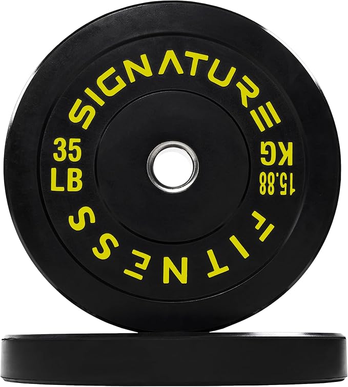 Fitvids Olympic Bumper Plates Set, 2" Weight Plates for Strength Training & Weightlifting, Paris or Set or Set with Barbell, Multiple Options