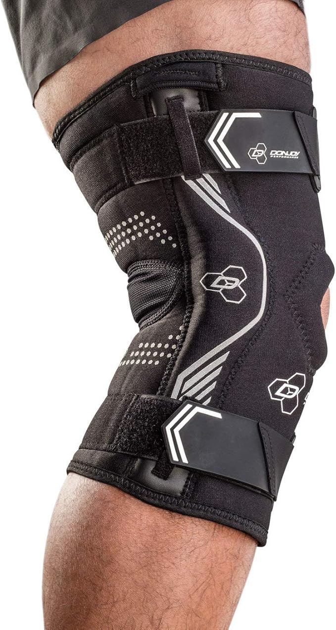 DonJoy Performance Bionic Drytex Hinged Knee Sleeve – Patella Support, Knee Sprains, Hyperextension, Meniscus and Arthritis