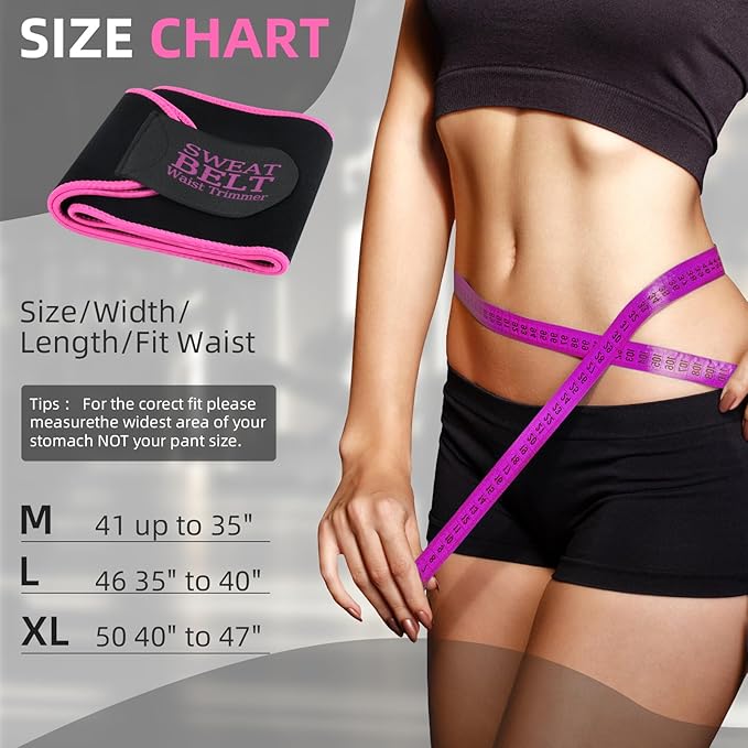 Lisacool Waist Trainer for Women Lower Belly Fat,Waist Sweat Band for Women,Belly Band Sweat Belt,Stomach Wrap,Body Shaper