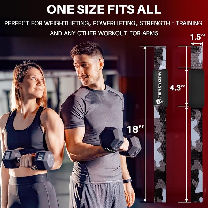TECEUM Lifting Straps for Weightlifting Gym Strength Training - Wrist Straps with Neoprene Padded Cotton - Men & Women – Ideal for Powerlifting, Bodybuilding & Deadlifts