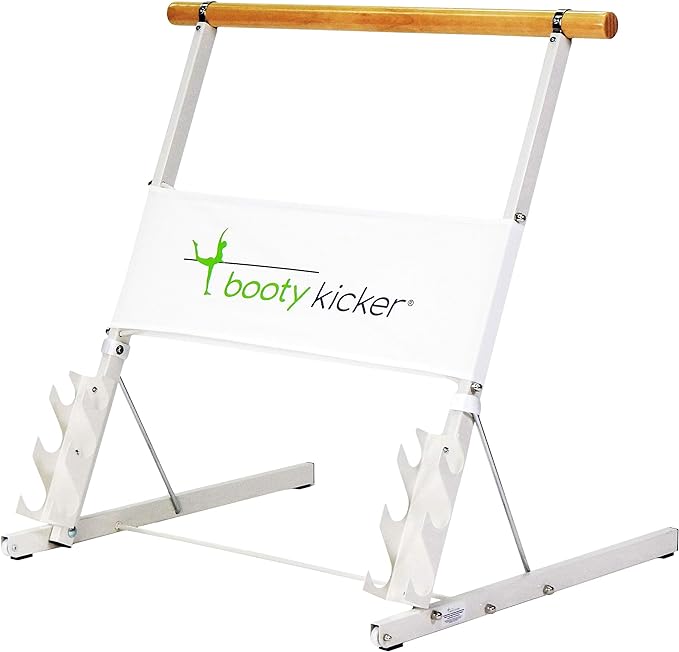 Portable Folding Exercise Bar for Barre, Balance and Ballet Home Workouts, Strong Freestanding Stable Design