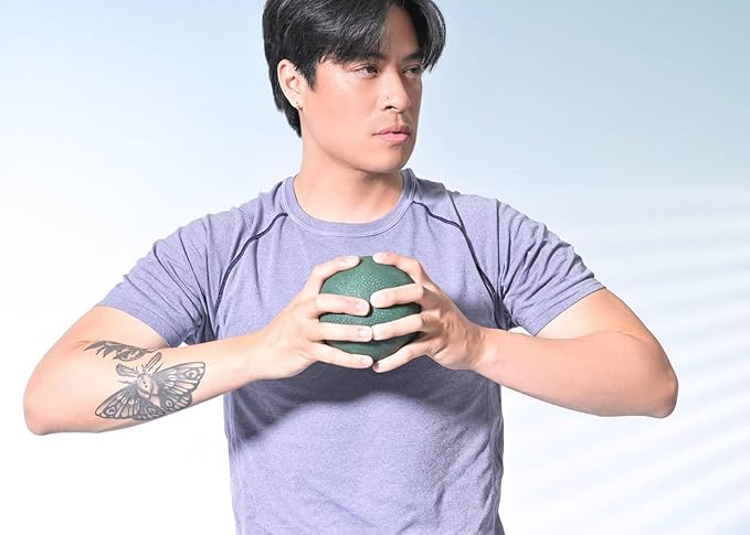 Balanced Body 4-Inch Inflatable Ball, Pilates Exercise Ball for Home Gym or Studio