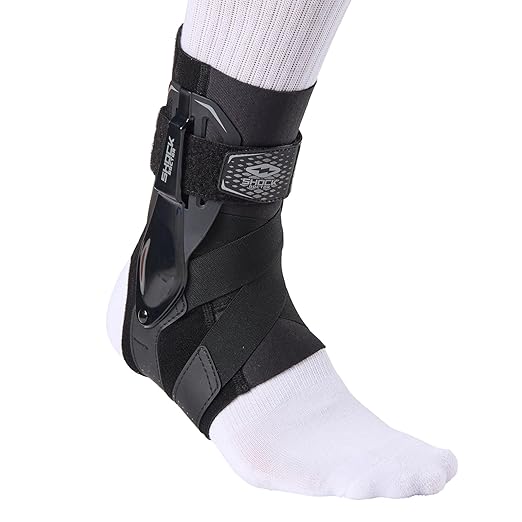 Shock Doctor L3 ZR Ankle Brace Right Black L