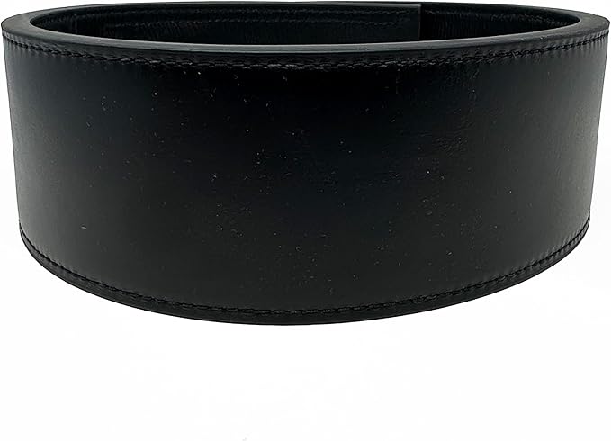 PR Lifestyle Personal Record Ratchet Belt 13mm – Powerlifting Belt Leather Weightlifting Belt for Men & Women, Adjustable Ratchet Buckle Gym Belt for Squat Deadlift Strength Training