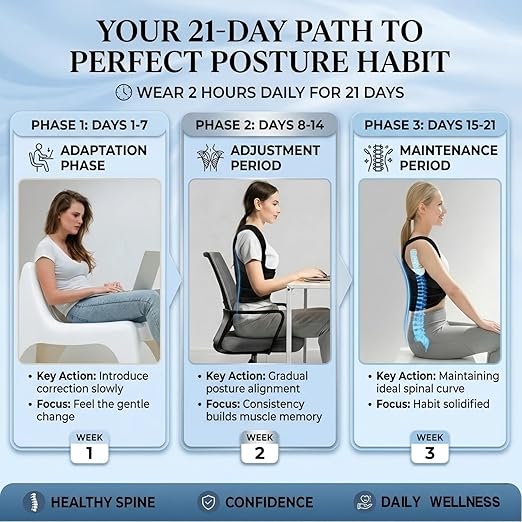 Back Brace Posture Corrector for Women and Men Upper Back Support for Neck, Shoulder & Back Pain Relief, and Better Scoliosis Hunchback Support, Comfortable Adjustable Spine Support for Office, Work and Home（Black/Small)