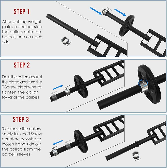 Yes4All Multi Grip Barbell & Cable Attachment - Swiss Bar, American Bar for Greater Range of Motion, with 2 Collars, Fits Olympic Weight Plates - Home Gym & Support Pressing, Lifting & Curls