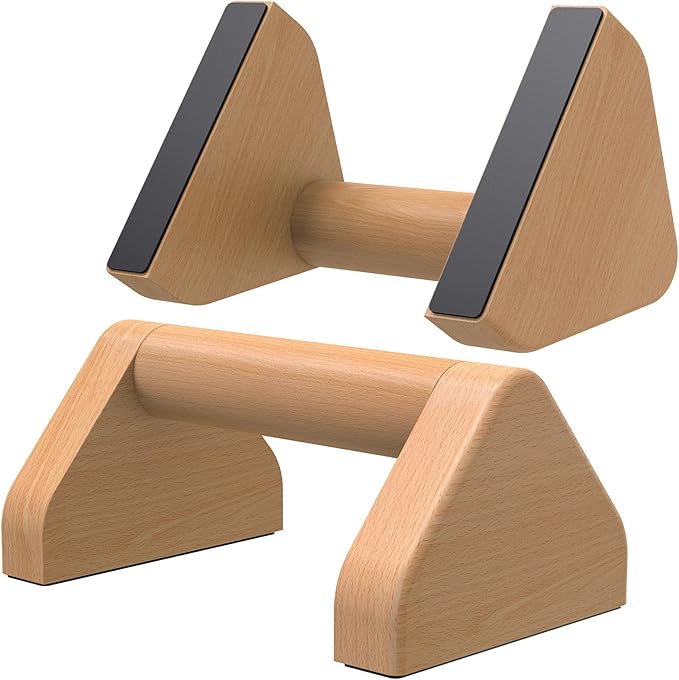 Kipika Push Up Bars, Pushup Stands, Anti-Slip Soft Plastic Push Up Handles, Bottom Anti-Slip Pad, Strength Training Equipment, Perfect for Floor Workout Exercise