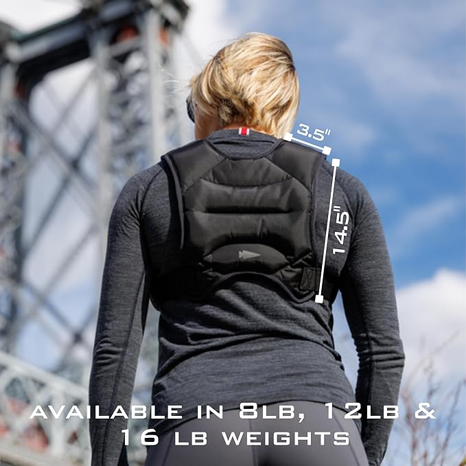 GORUCK 8LB, 12LB, 16LB Spy Ruck Women's Weighted Vest for Walking & Running - Weight Vest for Women Fitness Training with Adjustable Fit, Low-Profile Design for Weight Loss
