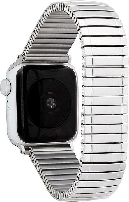 Bandini Stainless Steel Expansion Band for Apple Watch Band 46mm 45mm 42mm 44mm 41mm 40mm 38mm 49mm & Ultra 3, 2 & 1 for Men, Extra Long Stretch Strap Apple Watch Series 11 10 9 8 7 6 5 4 SE & iWatch