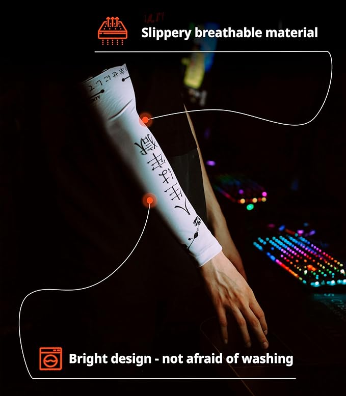 Gaming Arm Sleeve PC Sport compression esports gamer sleeve