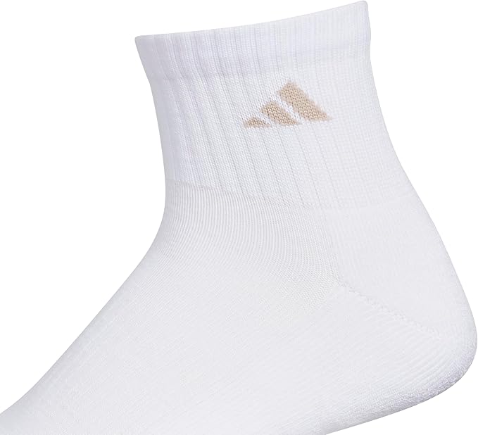 adidas Men's Athletic Cushioned 6-Pack Quarter