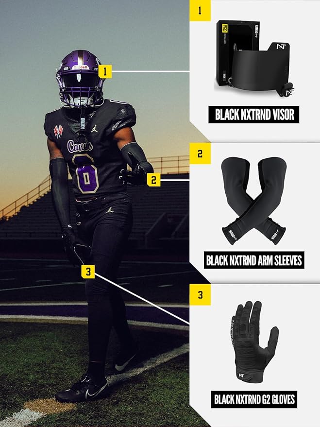 1 Pair Nxtrnd Compression Arm Sleeves for Men, Breathable Football, Basketball, Baseball Accessory, Adult & Kids