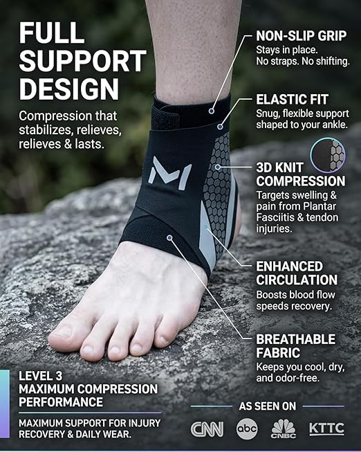 2-Pack Ankle Brace Pro Lace up Anklepro Support Women Men Bidirectional Motion Softball Ankles Sports Sock with Straps Lightweight Basketball Elastic Ankle Stabilizer for Sprained Injured Foot (Green)