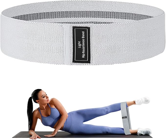Resistance Bands, Fabric Workout Bands for Women & Men, Cloth Booty Resistance Loop Bands, Thick Squat Bands for Home Fitness, Gym, Yoga, Pilates for Butt Legs Thigh Hip Glute