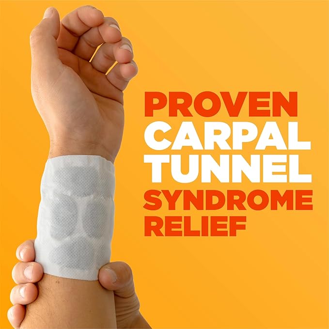 ThermaCare Arthritis Heat Wraps - Targeted Joint Pain Relief for Hands, Wrists, & Knees - 8-Hour Therapeutic Heat Therapy - Flexible, Discreet, & Portable - Drug-Free (6-Count)