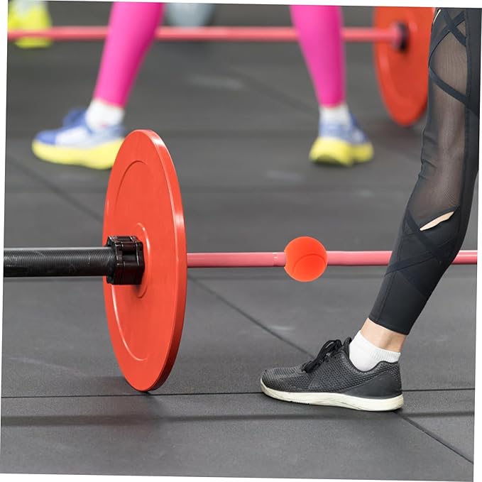 Milisten Silicone Dumbbell Handle Grips Thick Barbell Covers for Weightlifting Non Slip Fitness Handlebars for All Levels Quick Installation Optimal Stability Stylish Design