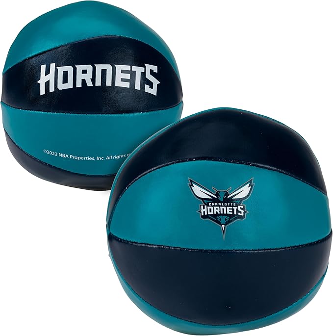 Franklin Sports NBA Toy Basketballs - 2 Pack of Kids Soft Mini Basketballs for Over The Door + Indoor Hoops - NBA Fan Shop