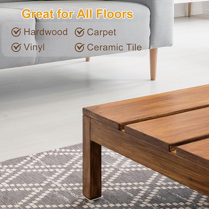 uxcell Furniture Sliders, 4Pcs 5" - Plastic Reusable Round Sliding Pads, Chair Glides for Carpeted Tile Vinyl Hardwood Floors (Grey)