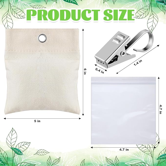 12 Pack Curtain Weights, Outdoor Curtain Sandbag Weighted Bags Drapery Weights Bottom with Holder Clip for Heavy Wind Drapes Pergola, Gazebo, Cabana, Flags, Tablecloth