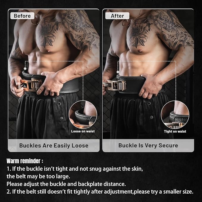 Lever Lifting Belt for Man and Women, Weightlifting with Adjustable Heavy Duty Buckle, Professional Weight Lifting Belt