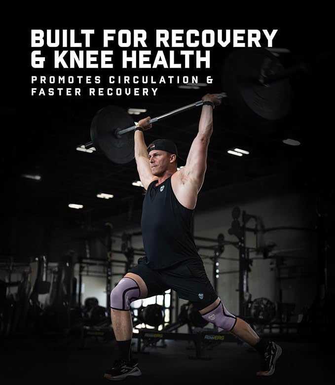 Gymreapers 5MM Knee Sleeves for Weightlifting, Squats, Powerlifting, and Functional Training – Compression Knee Support for Men & Women – Joint Protection & Recovery – Pair
